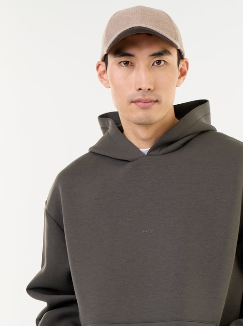 Sudadera con capucha con bolsillo canguro - Kiabi