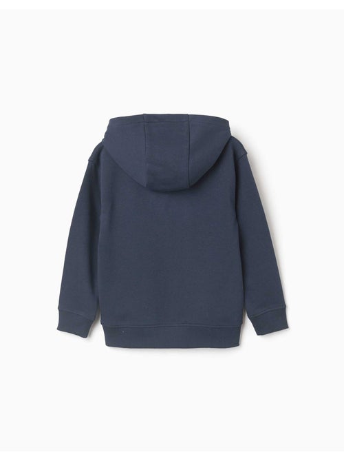 Sudadera con capucha con bordado bouclé ZY - Kiabi