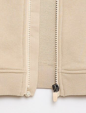 Sudadera con capucha con cremallera - Colección fácil de poner