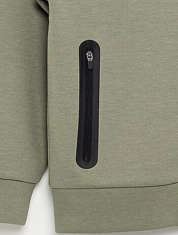 Sudadera con capucha con cremallera y 2 bolsillos con cremallera