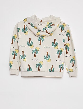 Sudadera con capucha con estampado