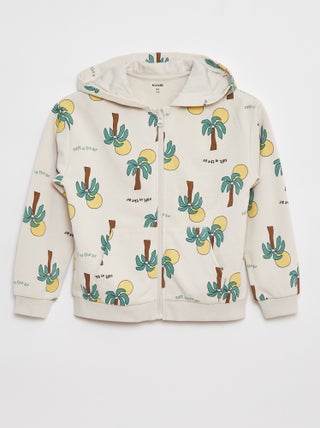 Sudadera con capucha con estampado
