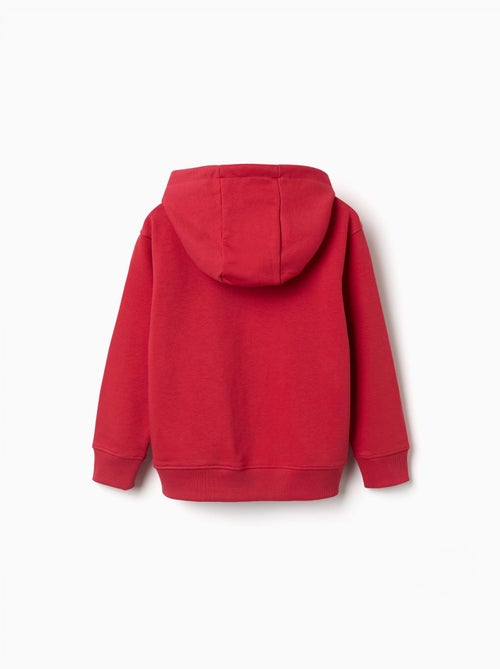 Sudadera con capucha con estampado en relieve ZY - Kiabi