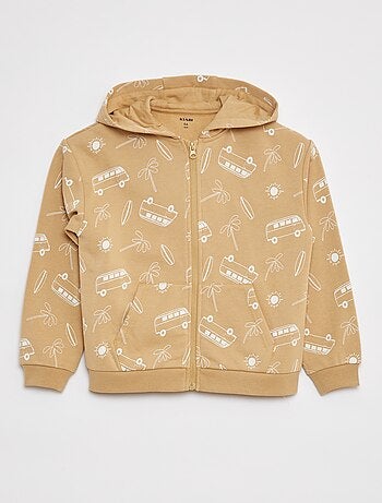 Sudadera con capucha con estampado