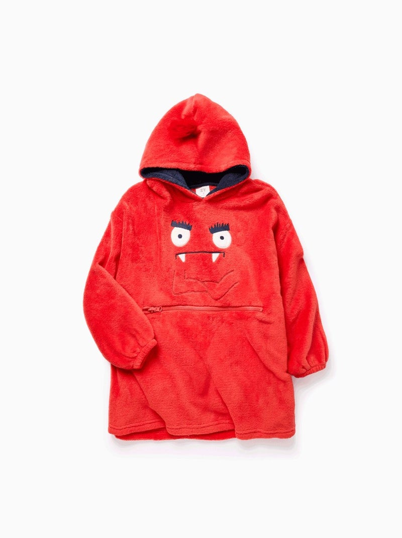 Sudadera con capucha convertible 'emociones' Rojo - Kiabi