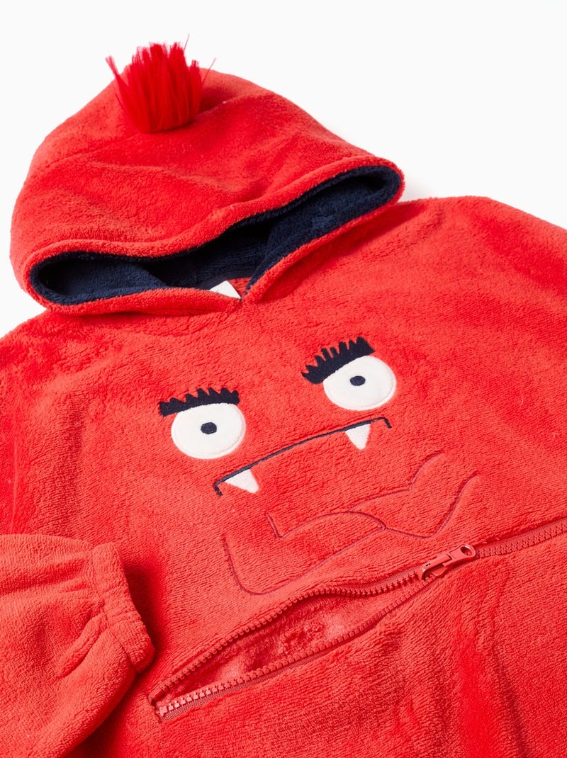 Sudadera con capucha convertible 'emociones' Rojo - Kiabi