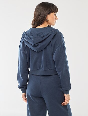 Sudadera con capucha corta