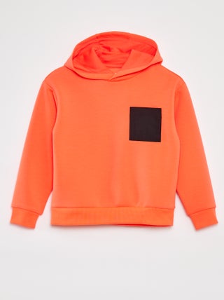Sudadera con capucha corte loose