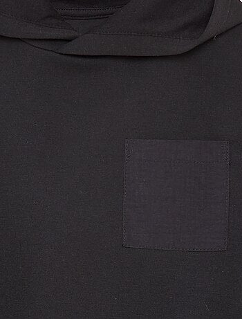 Sudadera con capucha corte loose