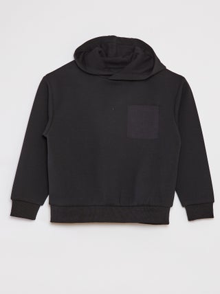 Sudadera con capucha corte loose