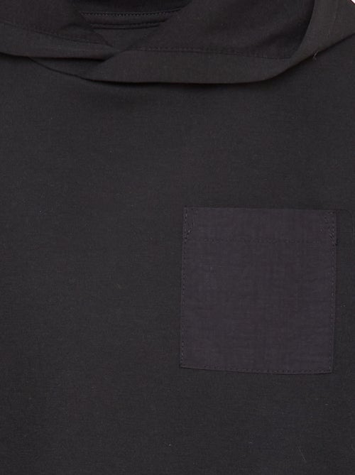 Sudadera con capucha corte loose - Kiabi