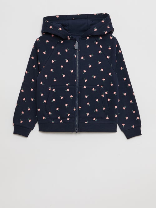Sudadera con capucha, cremallera y cierre magnético - So Easy - Kiabi