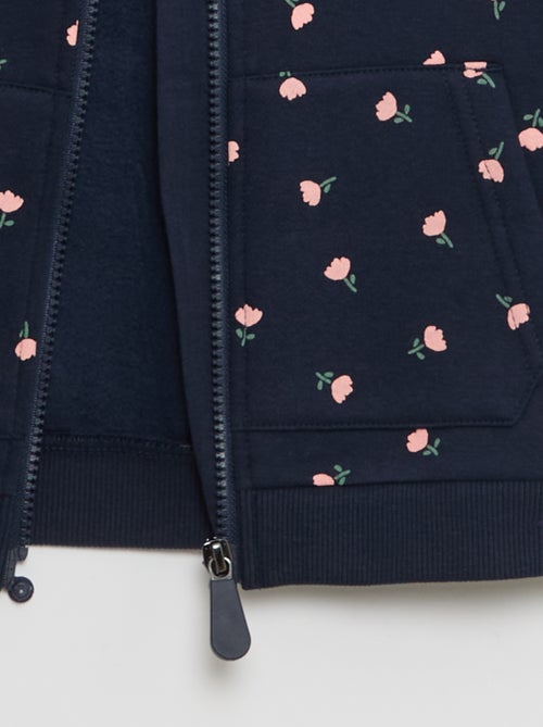 Sudadera con capucha, cremallera y cierre magnético - So Easy - Kiabi