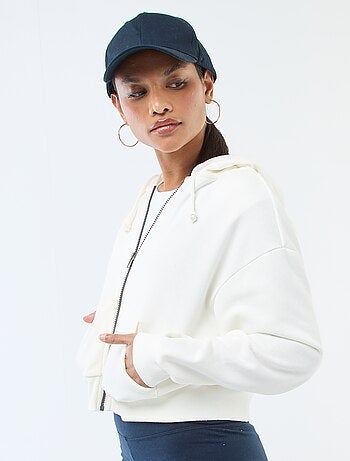 Sudadera con capucha corta