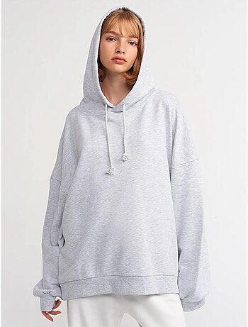 Sudadera con capucha de algodón oversize dilvin