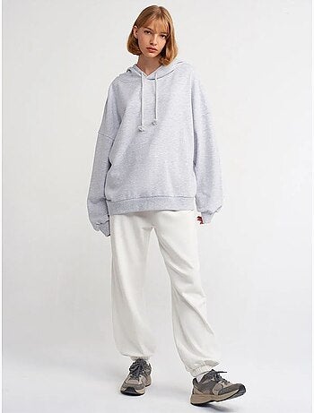 Sudadera con capucha de algodón oversize dilvin