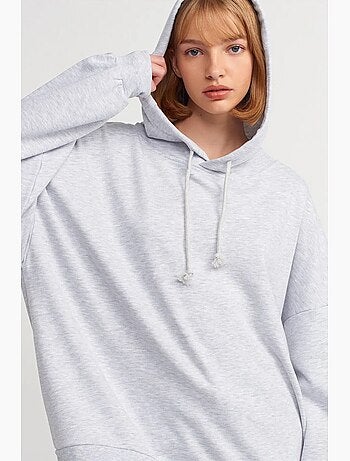 Sudadera con capucha de algodón oversize dilvin