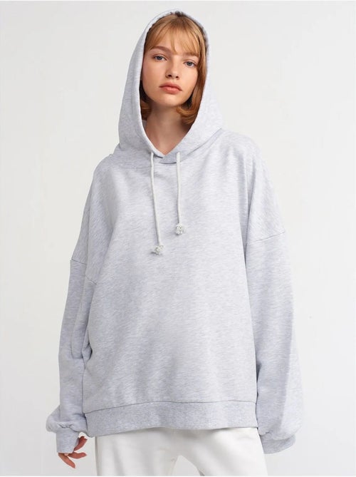 Sudadera con capucha de algodón oversize dilvin - Kiabi