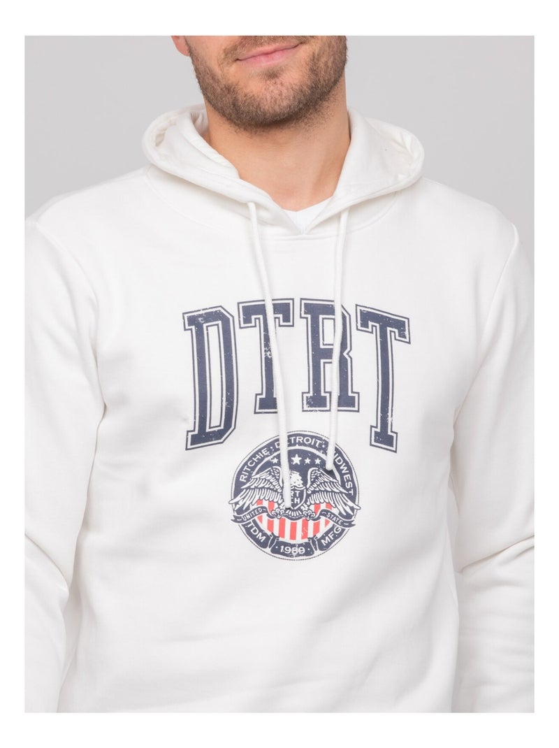Sudadera con capucha de algodón WOLFIGE Crudo - Kiabi