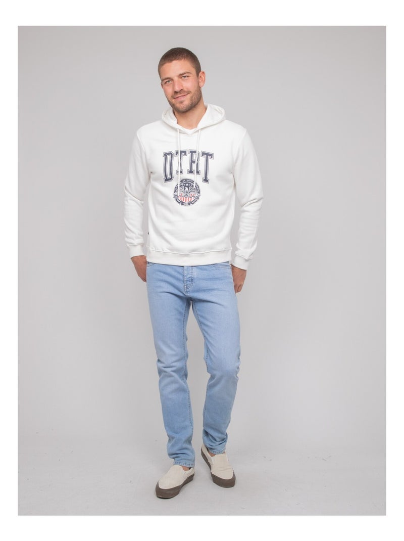 Sudadera con capucha de algodón WOLFIGE Crudo - Kiabi