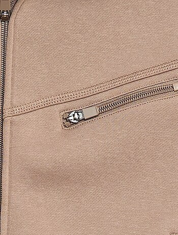 Sudadera con capucha de felpa