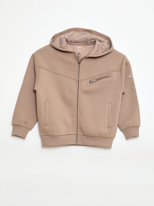 Sudadera con capucha de felpa - Kiabi