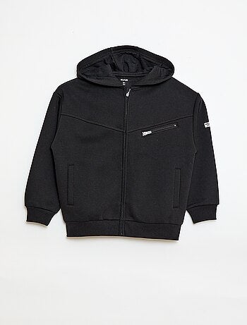 Sudadera con capucha de felpa