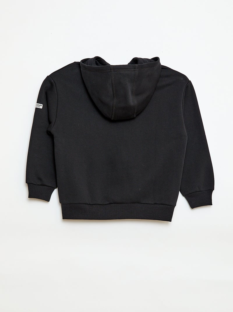 Sudadera con capucha de felpa Beige - Kiabi