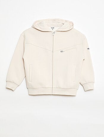 Sudadera con capucha de felpa