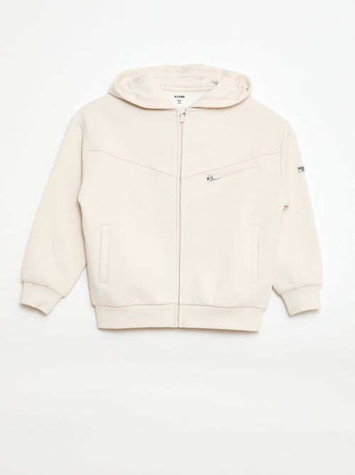 Sudadera con capucha de felpa - Kiabi