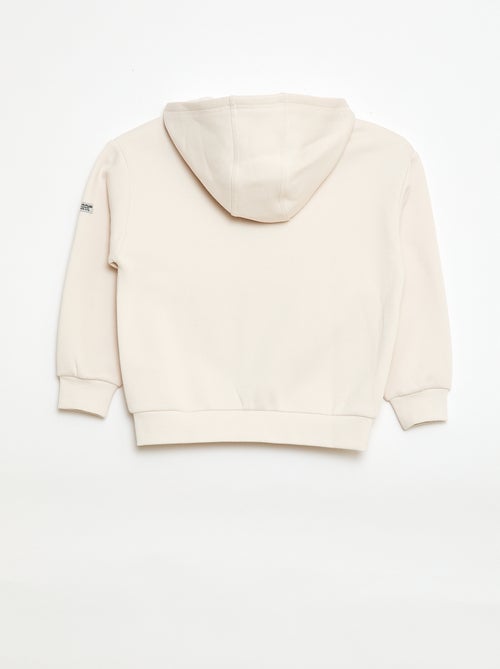 Sudadera con capucha de felpa - Kiabi