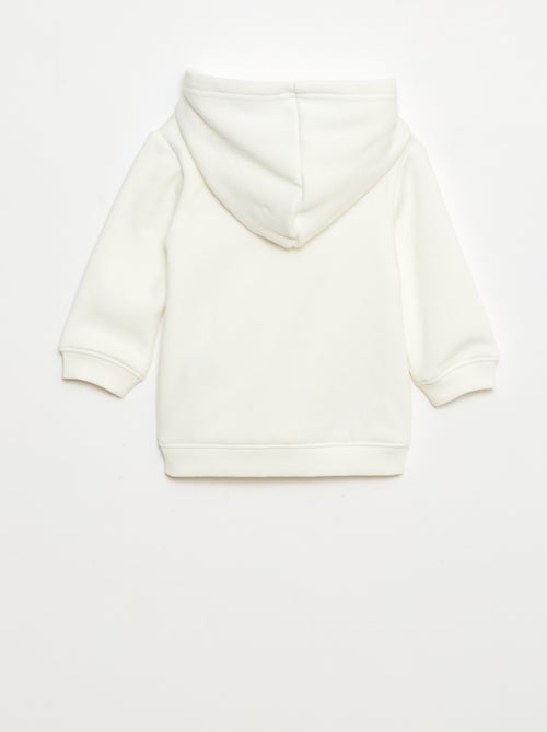 Sudadera con capucha de felpa con diseño de conejito - Kiabi