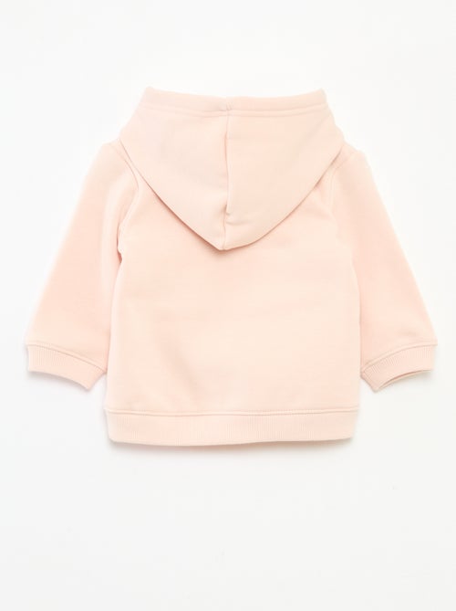 Sudadera con capucha de felpa con diseño de conejo - Kiabi