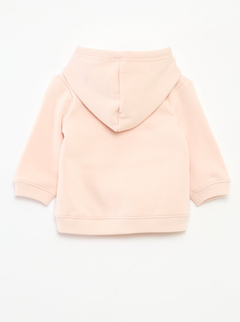 Sudadera con capucha de felpa con diseño de conejo Rosa - Kiabi