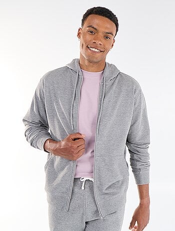 Sudadera con capucha de felpa
