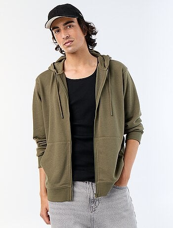 Sudadera con capucha de felpa