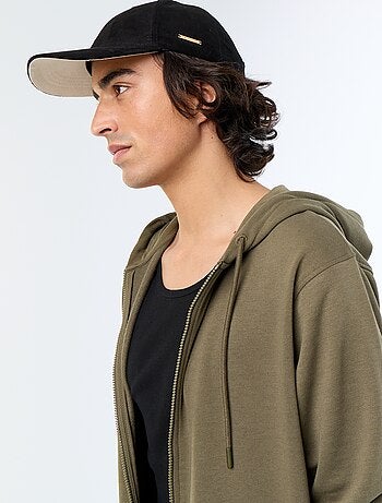 Sudadera con capucha de felpa