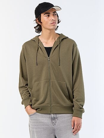 Sudadera con capucha de felpa