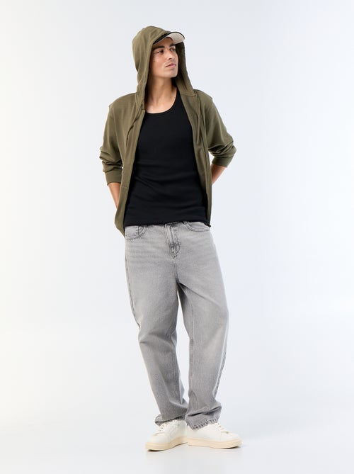Sudadera con capucha de felpa - Kiabi