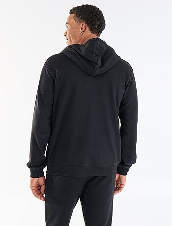 Sudadera con capucha de felpa
