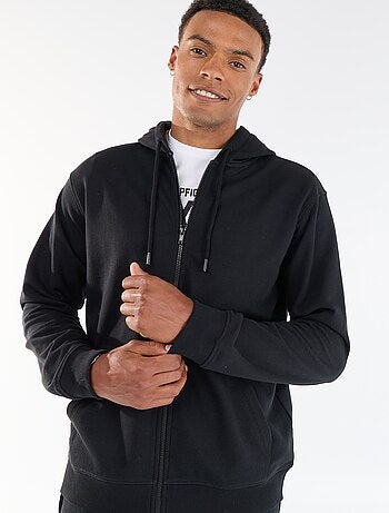 Sudadera con capucha de felpa