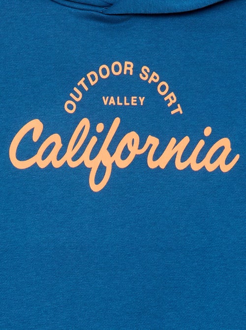 Sudadera con capucha de felpa perchada - Kiabi