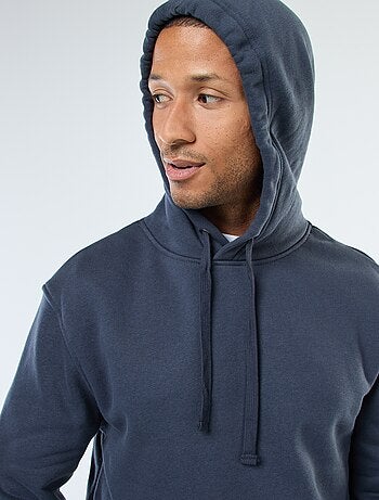 Sudadera con capucha de felpa perchada con bolsillo canguro