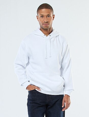 Sudadera con capucha de felpa perchada con bolsillo canguro