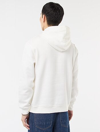 Sudadera con capucha de felpa perchada con bolsillo canguro