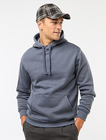 Sudadera con capucha de felpa perchada con bolsillo canguro