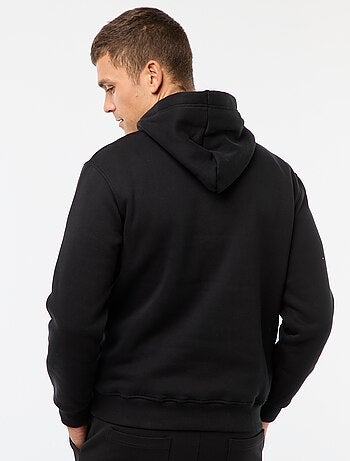Sudadera con capucha de felpa perchada con bolsillo canguro
