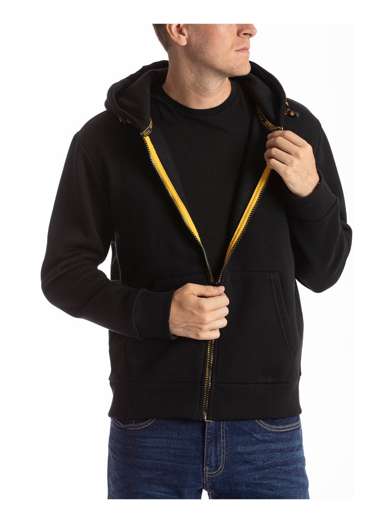 Sudadera con capucha de felpa perchada SEATTLE 'Rica Lewis' Negro - Kiabi