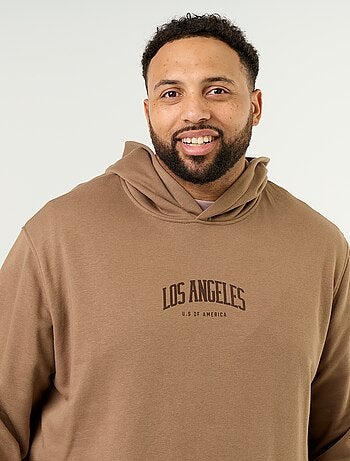 Sudadera con capucha de felpa sin perchar