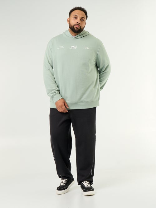Sudadera con capucha de felpa sin perchar - Kiabi
